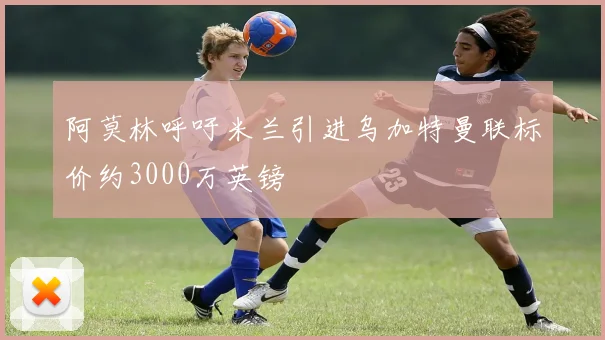 阿莫林呼吁米兰引进乌加特曼联标价约3000万英镑